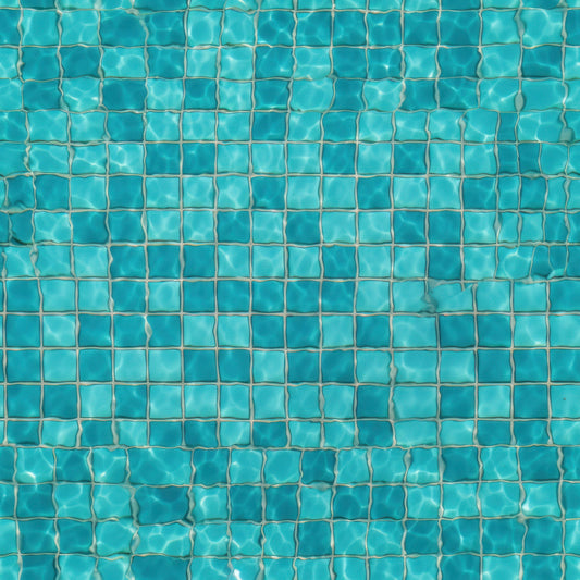 Aqua Currents Pattern 5 Minky Fabric