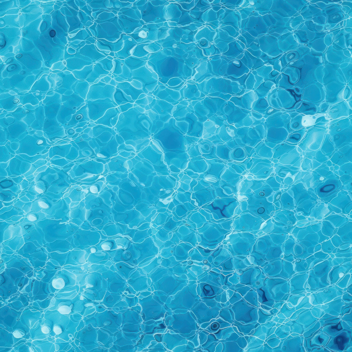 Aqua Currents Pattern 9 Minky Fabric
