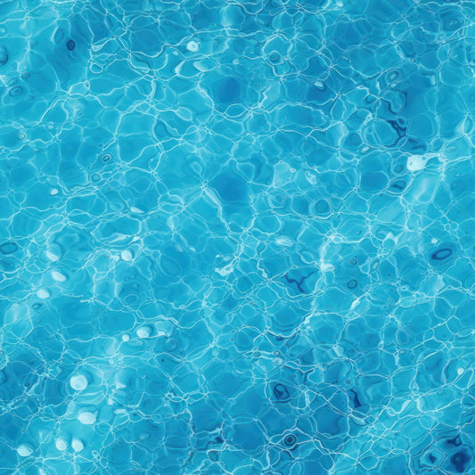 Pool Water Ripples Pattern 9 Quilting Cotton Fabric