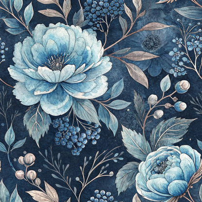 Harbor Blossoms Pattern 13 Minky Fabric