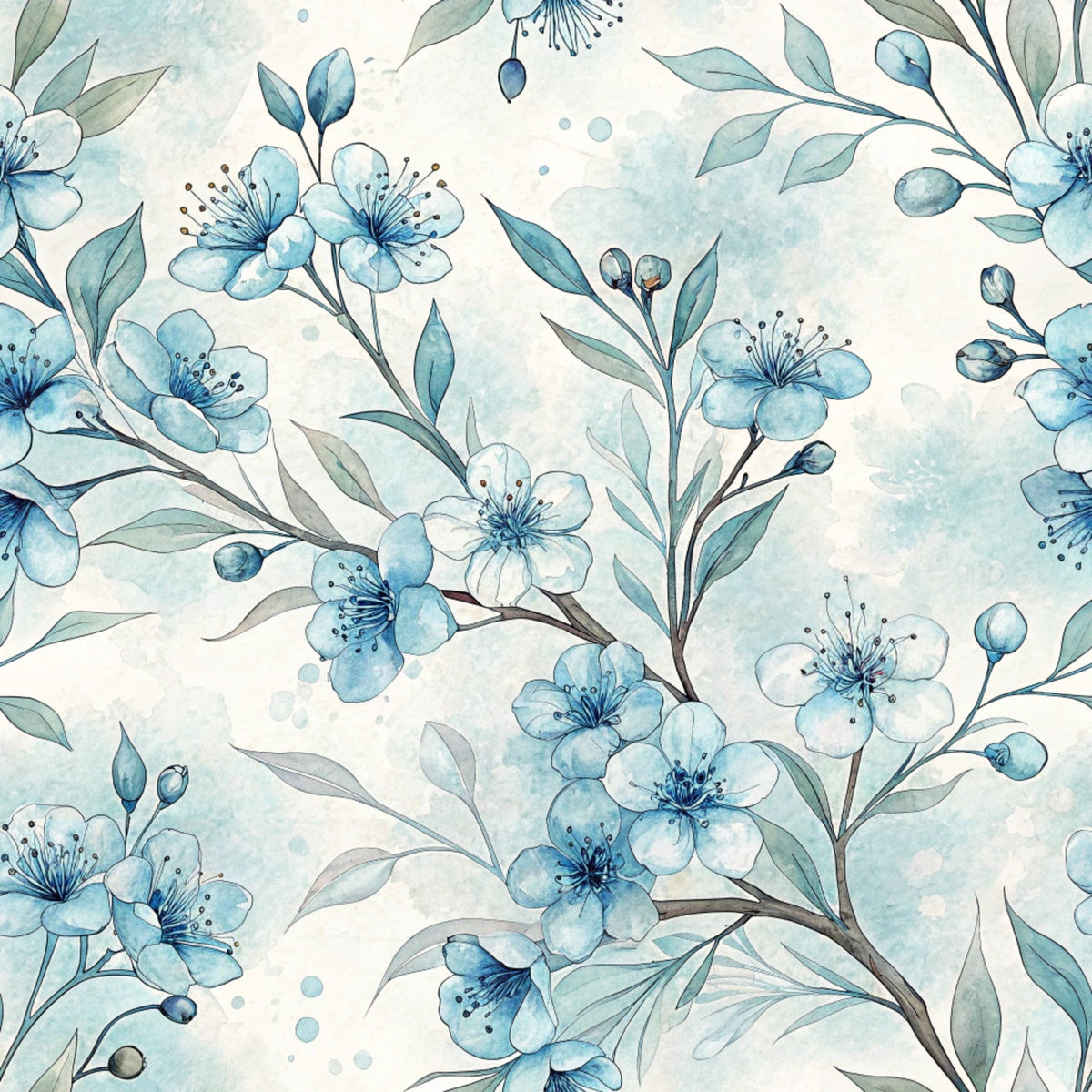 Harbor Blossoms Pattern 19 Minky Fabric