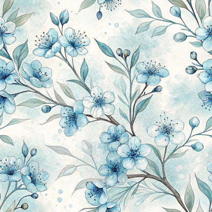 Harbor Blossoms Pattern 19 Minky Fabric