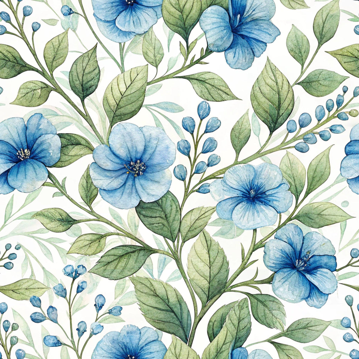 Harbor Blossoms Pattern 22 Minky Fabric