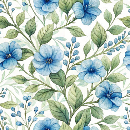Harbor Blossoms Pattern 22 Minky Fabric