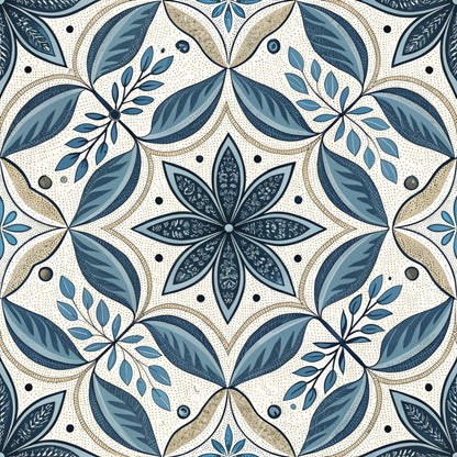 Preppy Summer Pattern 23 Quilting Cotton Fabric