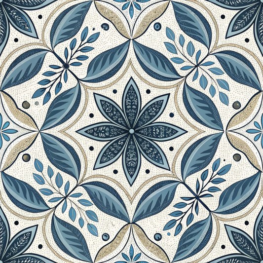 Preppy Summer Pattern 23 Quilting Cotton Fabric