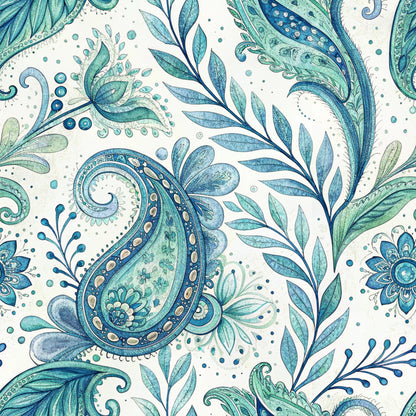 Harbor Blossoms Pattern 27 Minky Fabric