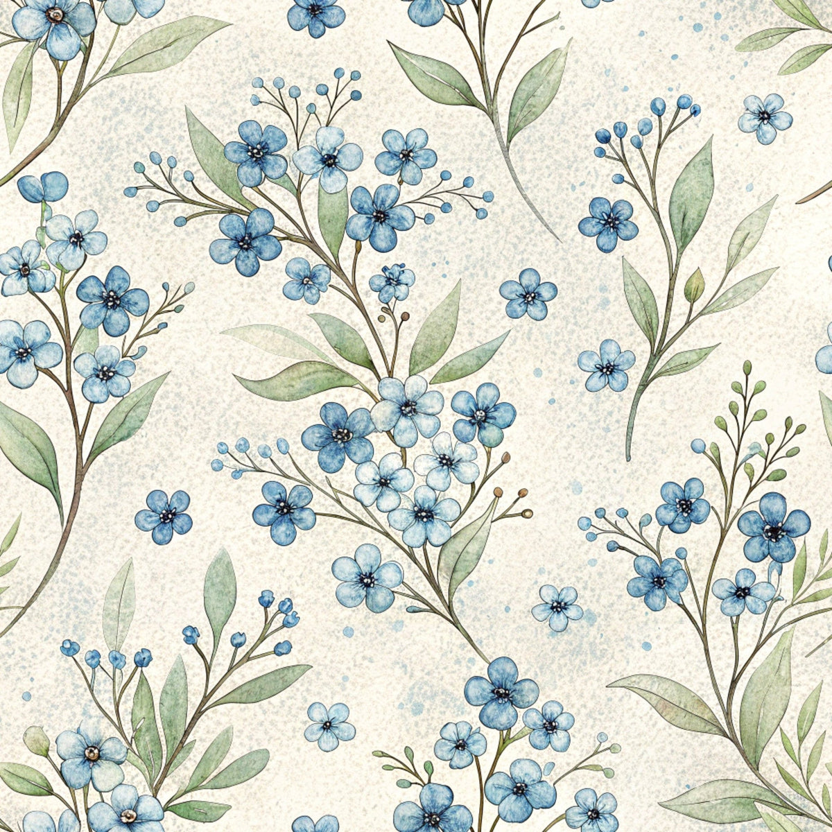 Harbor Blossoms Pattern 28 Minky Fabric