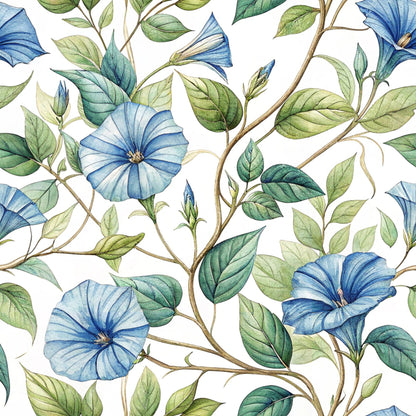 Harbor Blossoms Pattern 3 Minky Fabric