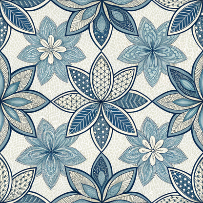 Preppy Summer Pattern 4 Quilting Cotton Fabric