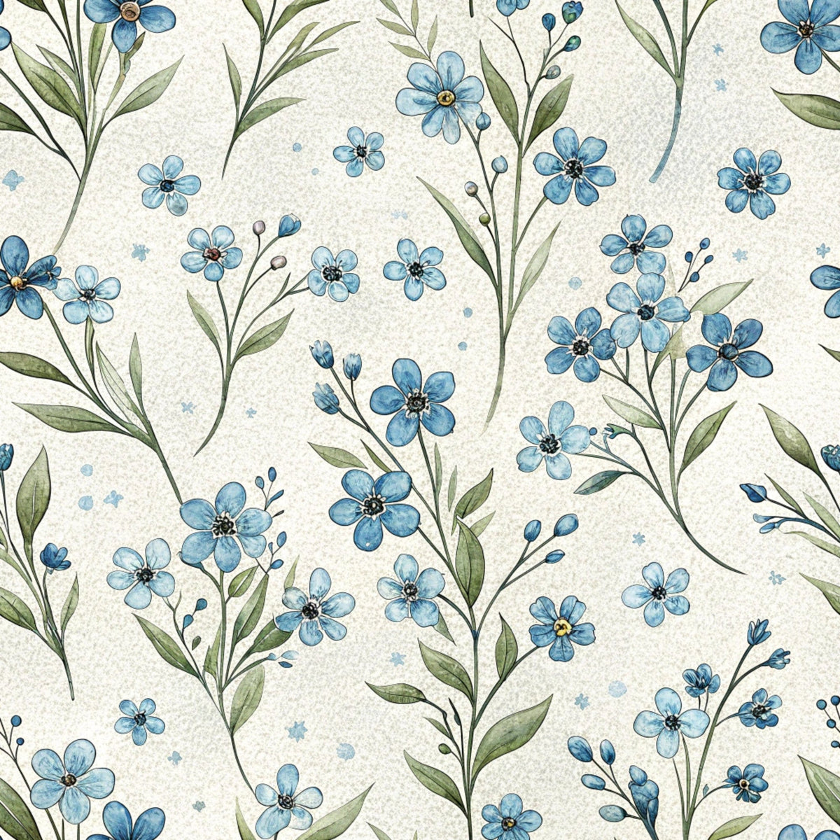 Harbor Blossoms Pattern 9 Minky Fabric