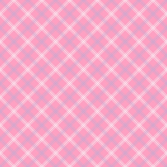 Princess Plaids Pattern 12 Quilting Cotton Fabric