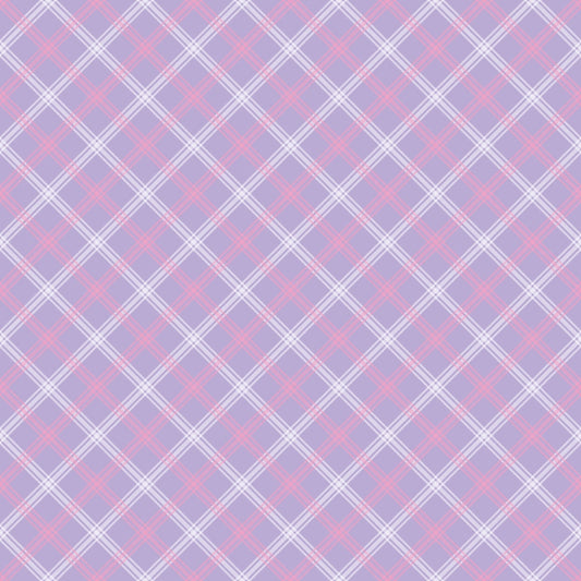 Princess Plaids Pattern 14 Quilting Cotton Fabric