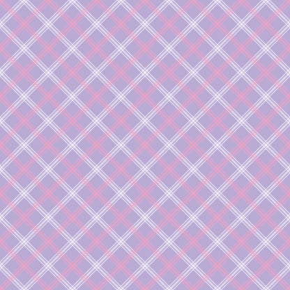 Sugarplum Checks Pattern 14 Minky Fabric