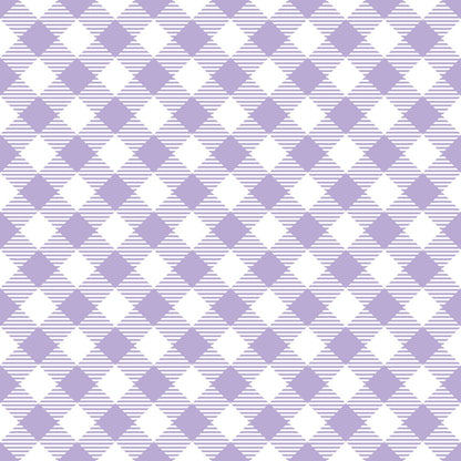 Sugarplum Checks Pattern 17 Minky Fabric