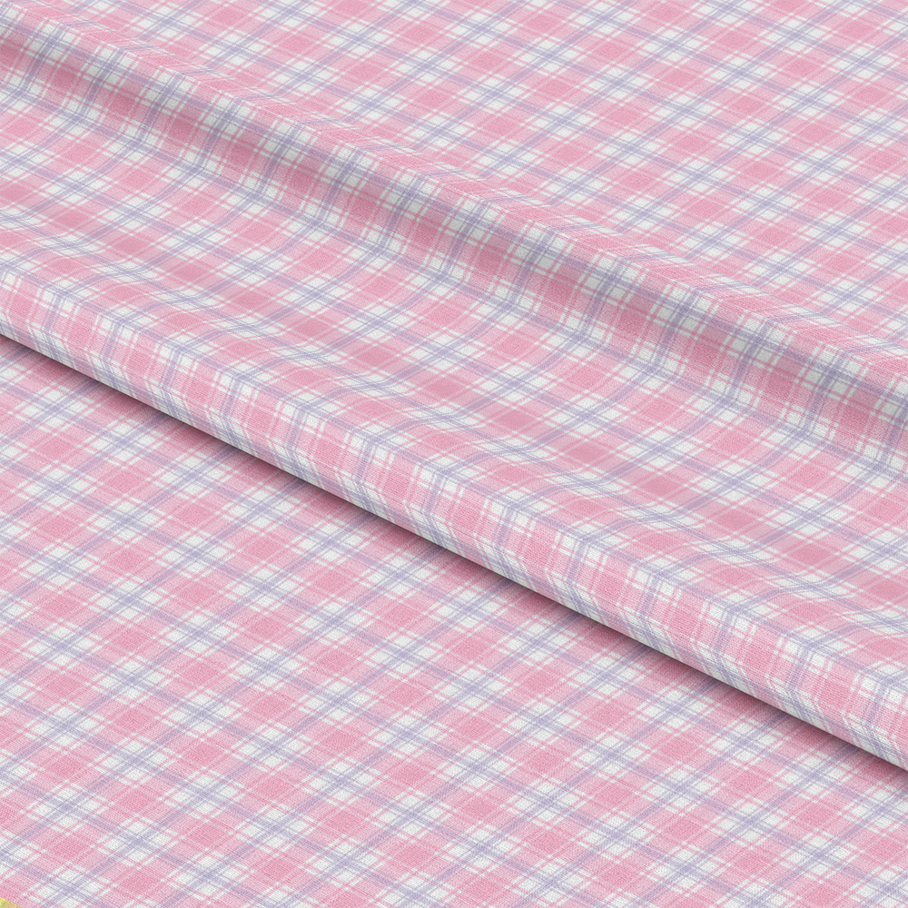 Princess Plaids Pattern 18 Quilting Cotton Fabric