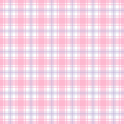 Sugarplum Checks Pattern 18 Minky Fabric