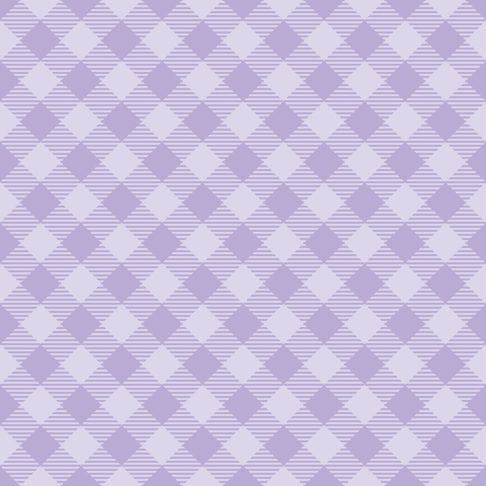 Sugarplum Checks Pattern 3 Minky Fabric