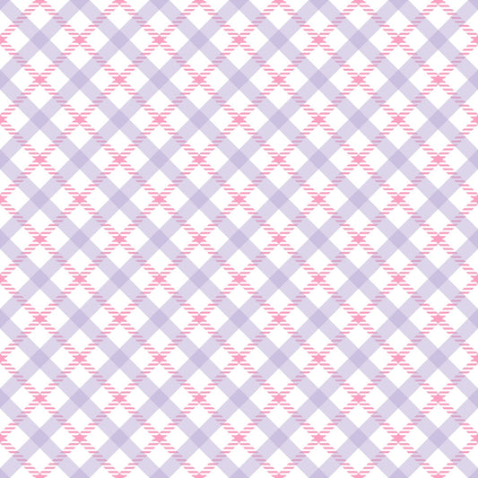 Princess Plaids Pattern 5 Quilting Cotton Fabric