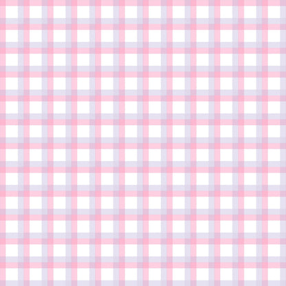 Sugarplum Checks Pattern 6 Minky Fabric