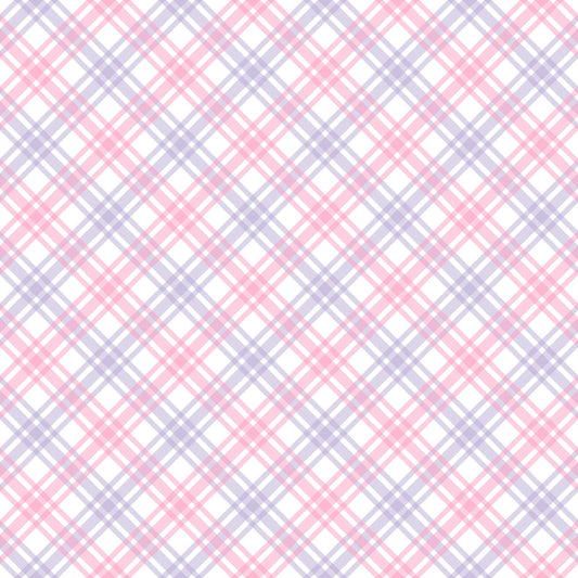 Princess Plaids Pattern 8 Quilting Cotton Fabric