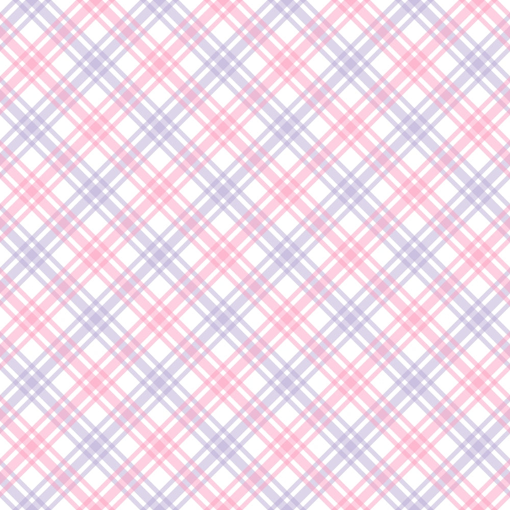 Sugarplum Checks Pattern 8 Minky Fabric