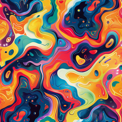 Kaleidoscope Dreams Pattern 11 Minky Fabric