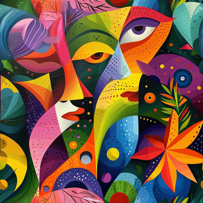 Kaleidoscope Dreams Pattern 9 Minky Fabric