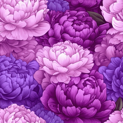 Lilac Petal Dreams Pattern 11 Minky Fabric