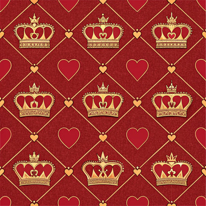 Gilded Valentine Pattern 11 Minky Fabric