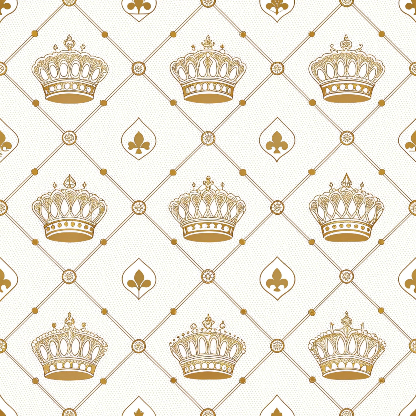 Queen of Hearts Pattern 12 Quilting Cotton Fabric
