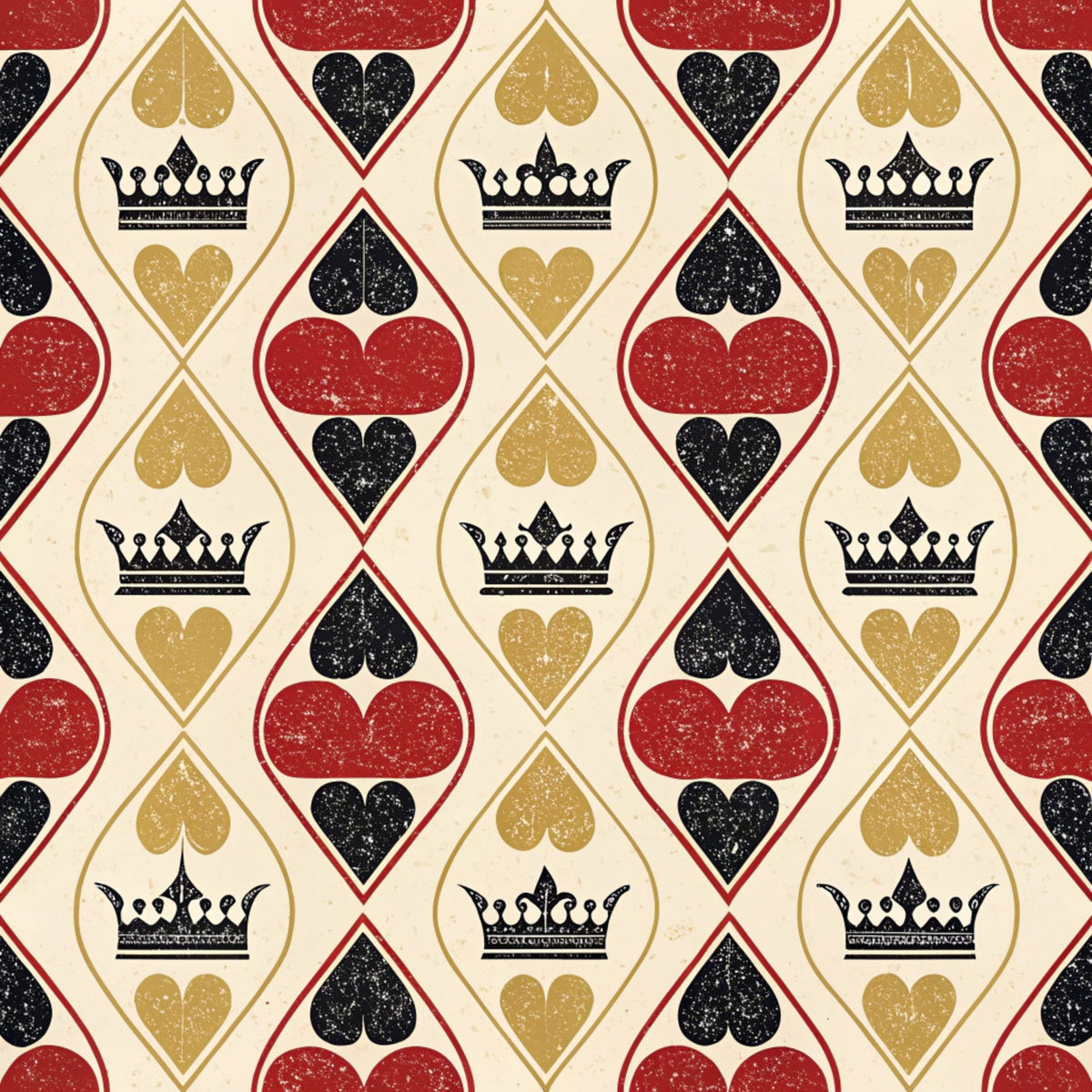 Gilded Valentine Pattern 13 Minky Fabric
