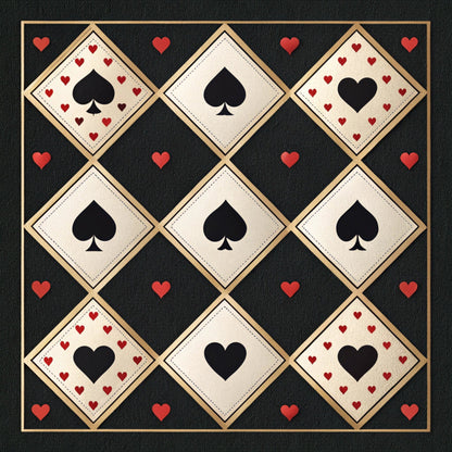 Gilded Valentine Pattern 16 Minky Fabric