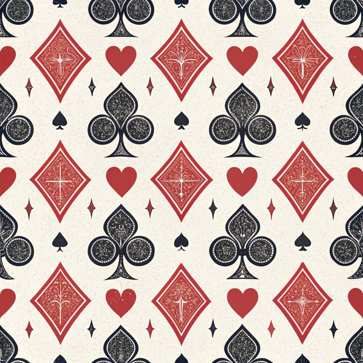 Queen of Hearts Pattern 18 Quilting Cotton Fabric