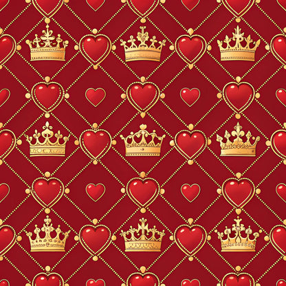 Gilded Valentine Pattern 21 Minky Fabric