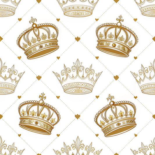 Queen of Hearts Pattern 22 Quilting Cotton Fabric