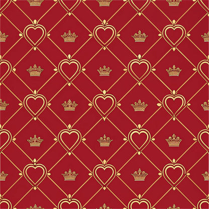 Queen of Hearts Pattern 26 Quilting Cotton Fabric