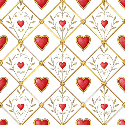 Gilded Valentine Pattern 28 Minky Fabric