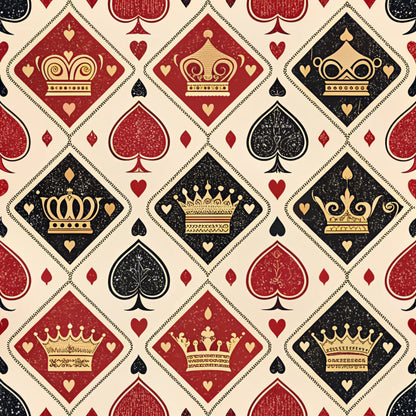 Gilded Valentine Pattern 3 Minky Fabric
