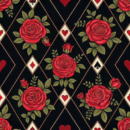 Gilded Valentine Pattern 9 Minky Fabric