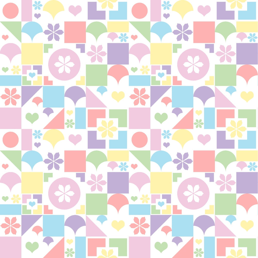 Rainbow Color Pastel Minky Fabric