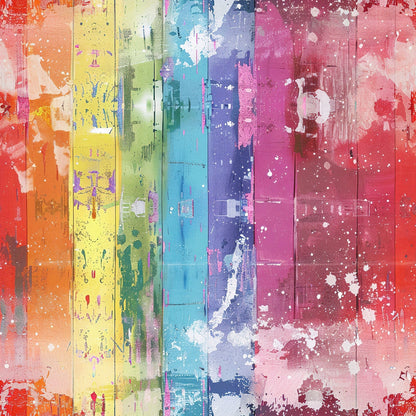 Weathered Spectrum Pattern 11 Minky Fabric
