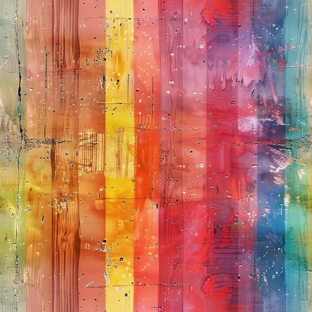 Weathered Spectrum Pattern 6 Minky Fabric