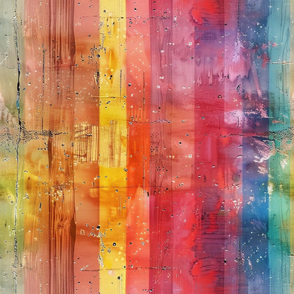 Weathered Spectrum Pattern 6 Minky Fabric
