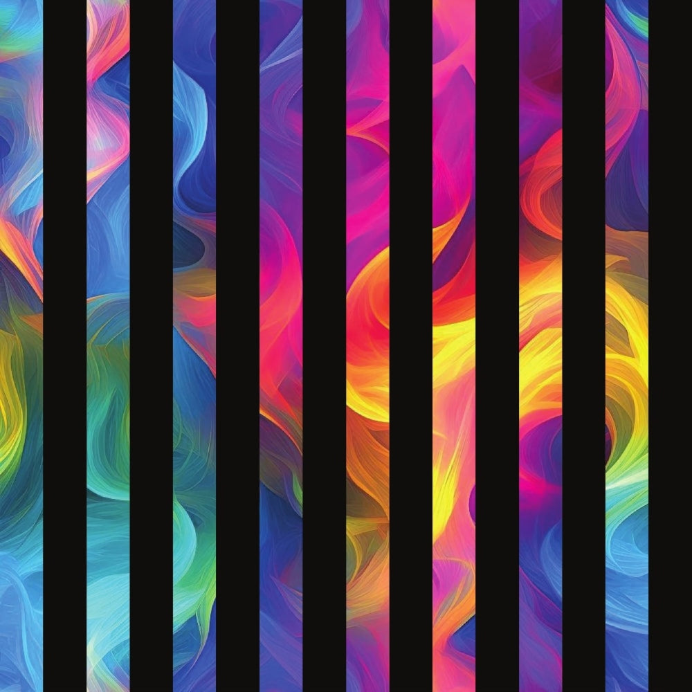 Prism Petals Pattern 19 Minky Fabric