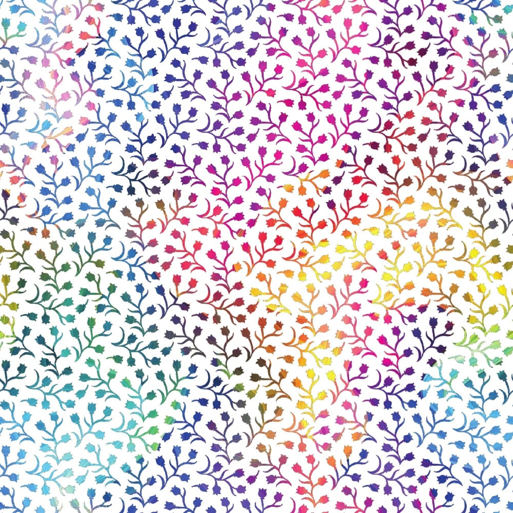 Prism Petals Pattern 20 Minky Fabric