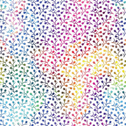 Prism Petals Pattern 20 Minky Fabric