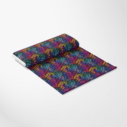 Rainbow Smoke Pattern 21 Quilting Cotton Fabric