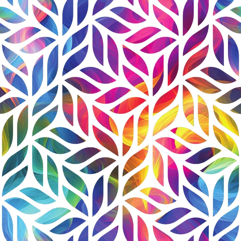 Prism Petals Pattern 22 Minky Fabric