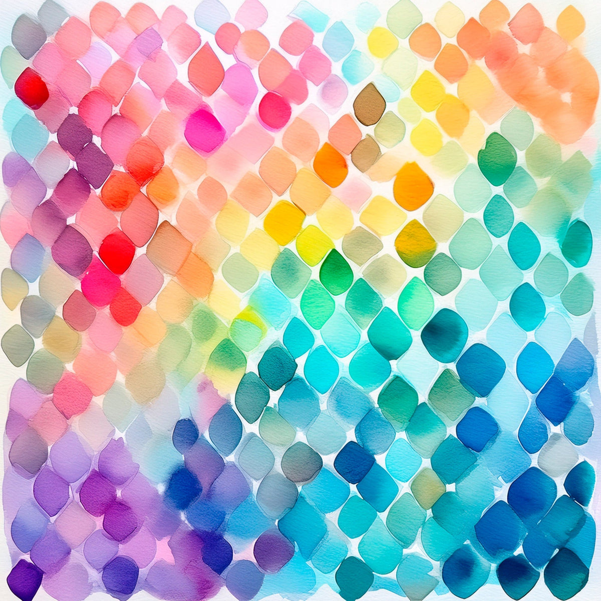 Painted Prism Pattern 2 Minky Fabric
